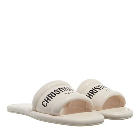 white dior slide|christian Dior slides for sale.